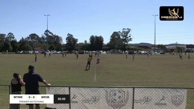 REPLAY: Premier Invitational - Gold Coast Football - Wynnum Wolves vs Broadbeach (U15 Boys)