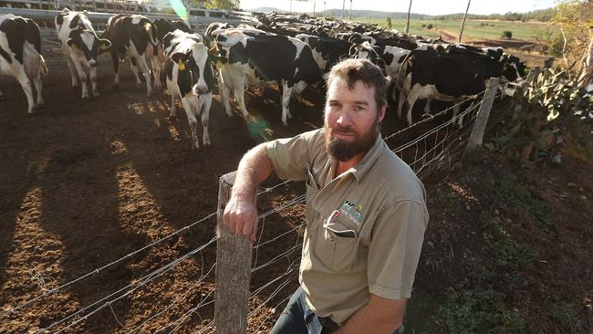 Dairy farmer Peter Garratt. Picture: Lyndon Mechielsen