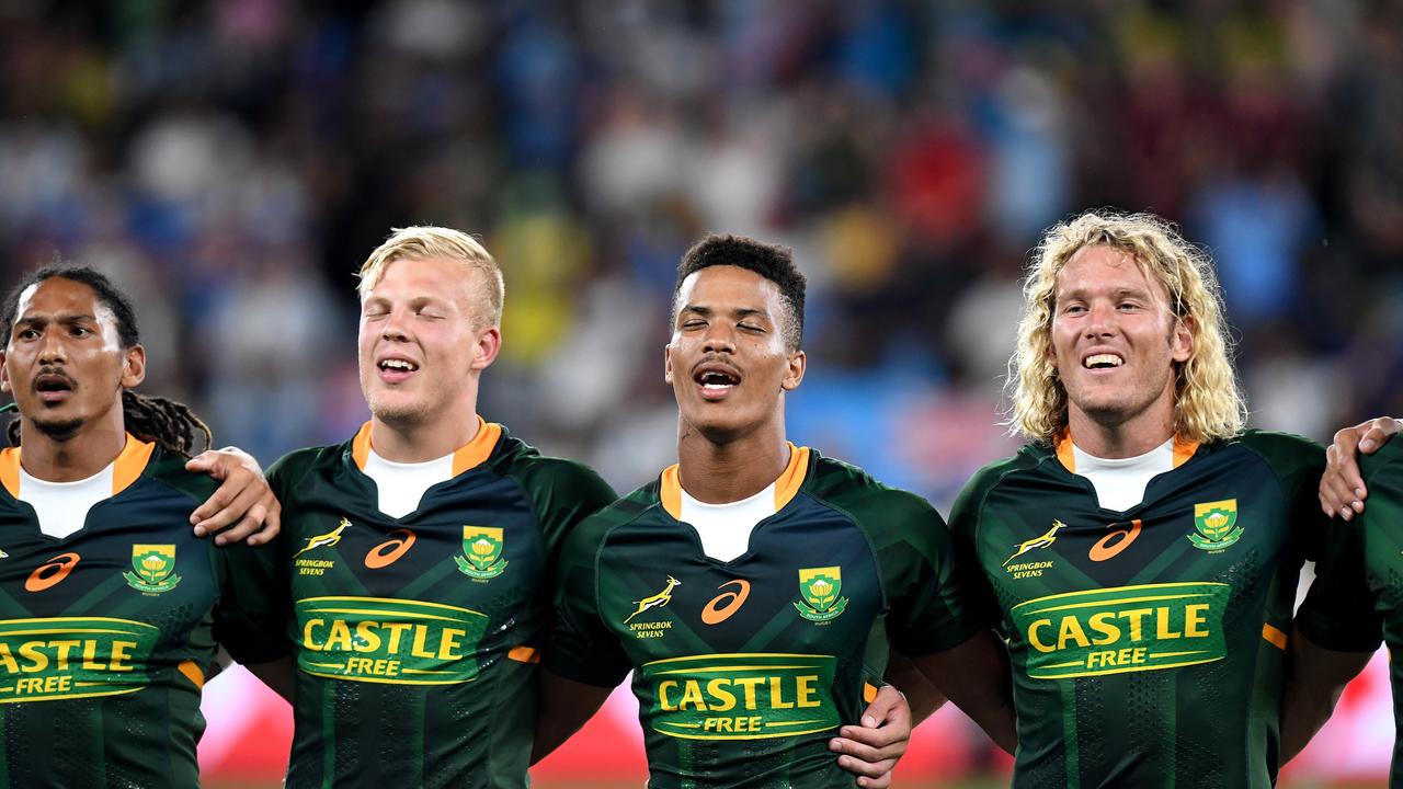 A South Africa rugby sevens coach has tested positive for Covid. Picture: Getty Images