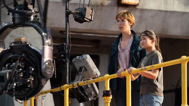 Behind the scenes on the Gold Coast film set for Godzilla X Kong: The New Empire.