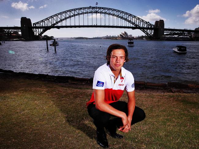 Sydney Swans draft selection Oliver Florent. Picture: Sam Ruttyn