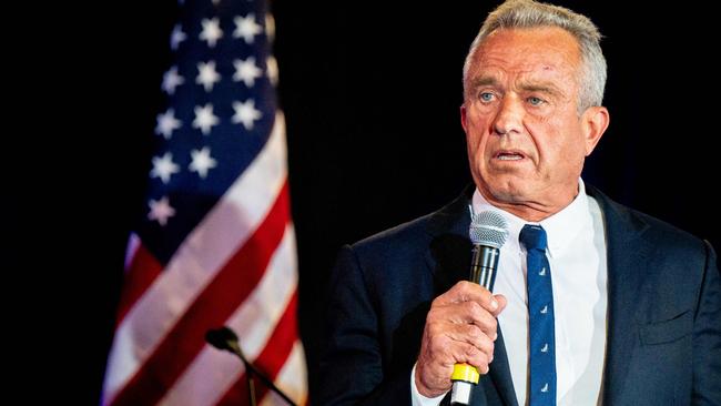 Vaccine sceptic Robert F Kennedy Jr wants every American to catch measles. Picture: Brandon Bell/Getty Images/AFP