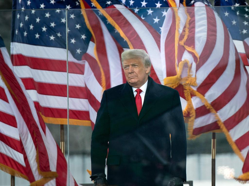 US President Donald Trump said in a statement released after the result that the transition would be ‘orderly’. Picture: Brendan Smialowski / AFP