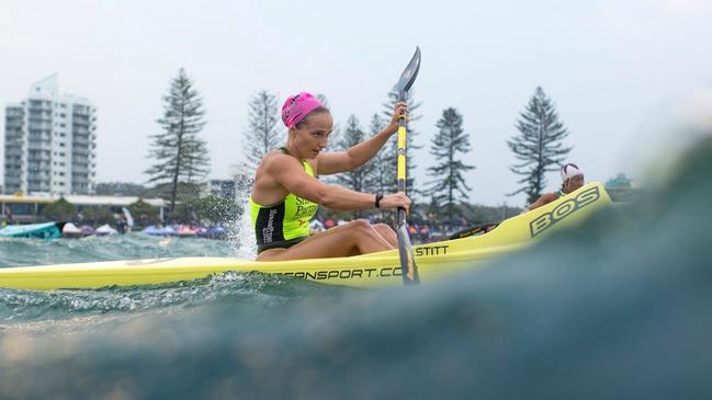 Mooloolaba athlete Dominique Stitt in action. Picture: Trent Callahan Photography.