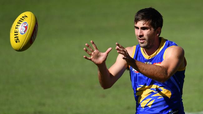 Andrew Gaff was one of the leading midfielders in the first month but a Ben Keays tag has caused his price to fall.