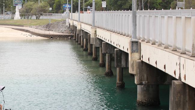 A young father has avoided actual custody after a stabbing on the Tallebudgera Creek Bridge last year.