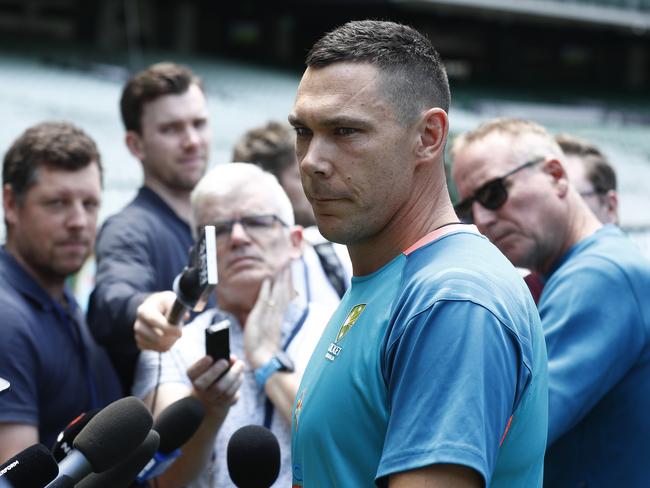 Scott Boland stood behind Ash Gardner’s comments that January 26th isn’t a day to celebrate sport. Picture: Darrian Traynor/Getty Images