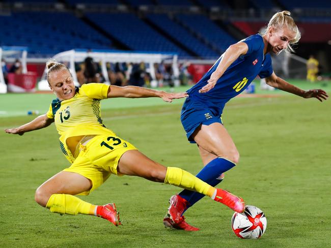 Australia and Sweden know each other’s strengths well. PIcture: Zhizhao Wu/Getty Images