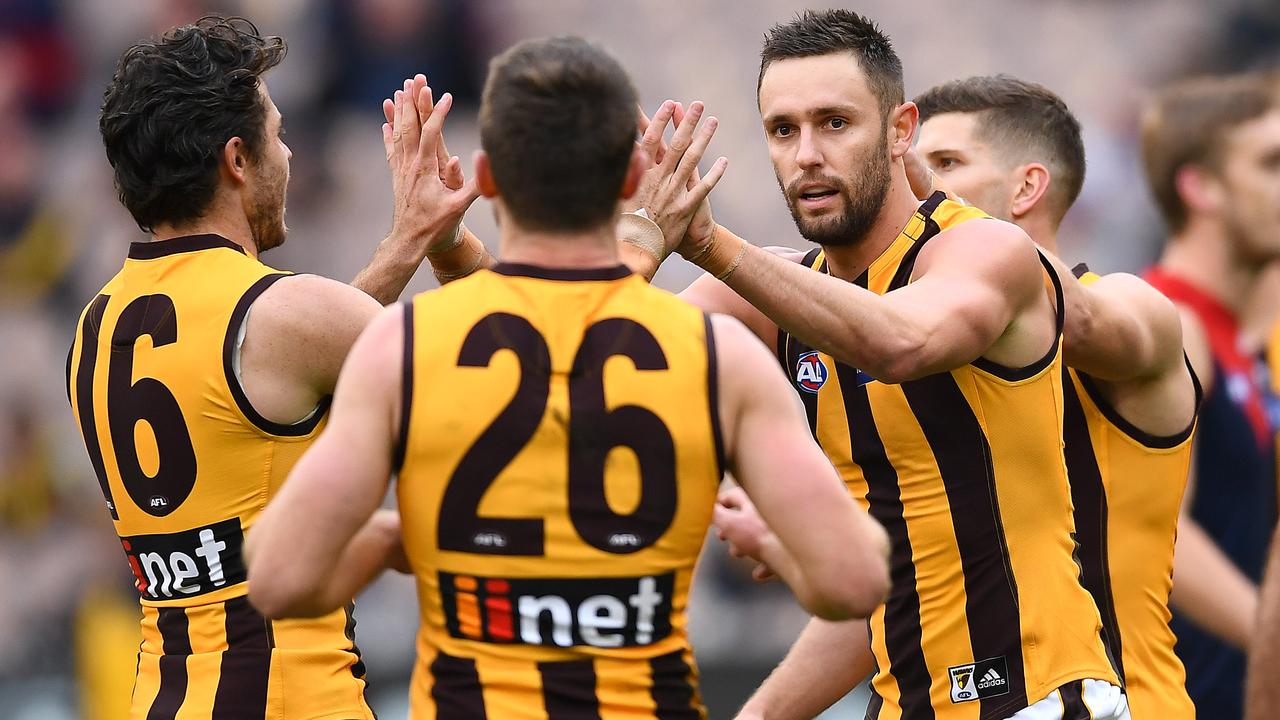 Jack Gunston returned to form against Melbourne. Picture: Getty Images 