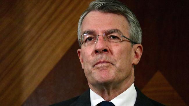 Australian Shadow Attorney-General Mark Dreyfus speaks to the media at the Commonwealth Parliamentary Offices in Melbourne, Thursday, September 6, 2018. Picture: AAP