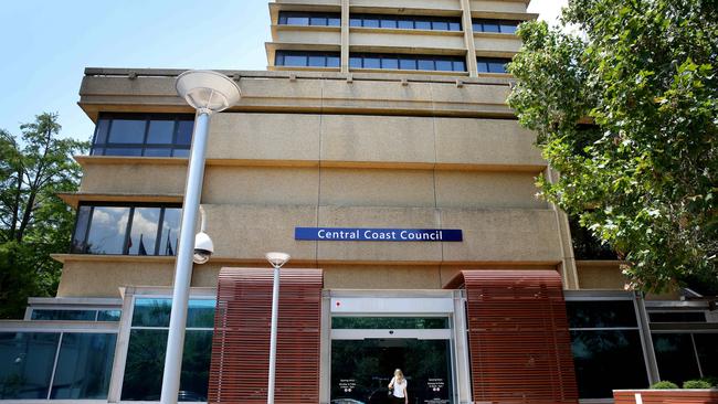 Central Coast Council building (formerly Gosford Council) at Gosford.pic Sue Graham