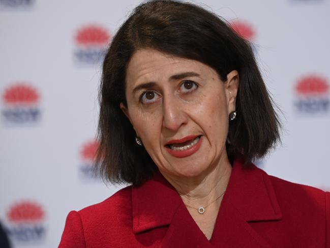 SYDNEY, AUSTRALIA - NewsWire Photos, JULY 23, 2021.  NSW Premier Gladys Berejiklian daily Covid update .Picture: NCA NewsWire / Jeremy Piper