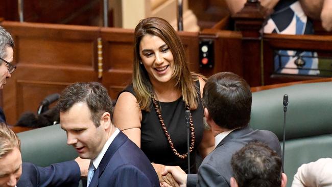 Northcote state Greens MP Lidia Thorpe was the first Aboriginal woman in Parliament after her election in November last year. Picture: Joe Castro