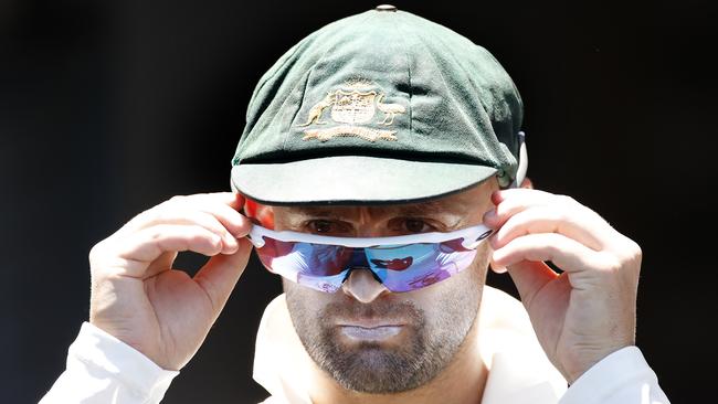 Nathan Lyon earned a chunk of change from the Sixers without playing a game in BBL08. Picture: Getty Images