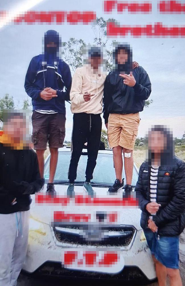 Fed-up Goondiwindi residents say police arrest teenagers involved with an ongoing crime spree in the area, but the courts give them a “slap on the wrist” and release them again immediately. Picture: Supplied