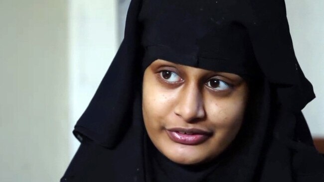 Shamima Begum says she’s “willing to change” and has pleaded for “mercy” after being stripped of her UK citizenship. Picture: BBC