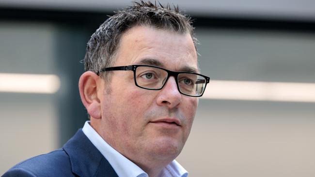 Daniel Andrews says he hasn’t given any thought to a statue commemorating 3000 days as the Premier of Victoria. Picture: David Geraghty