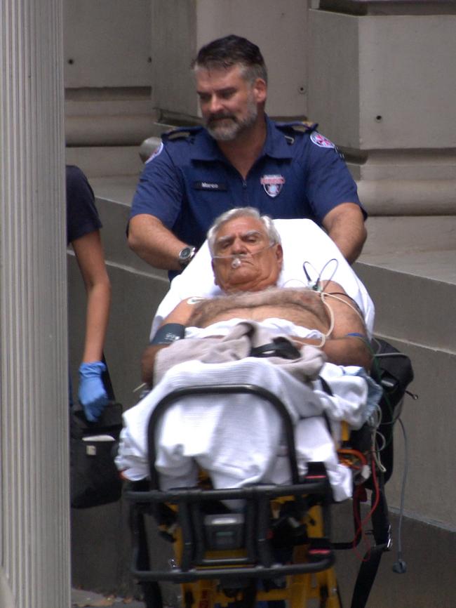 The man was taken to St Vincent’s Hospital in a stable condition. Picture: OnScene Bondi