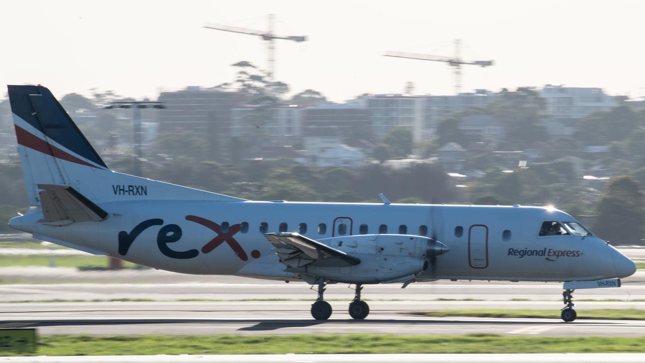 Rex flights between Sydney and Melbourne launch on March 1. Picture: AAP Image/James Gourley