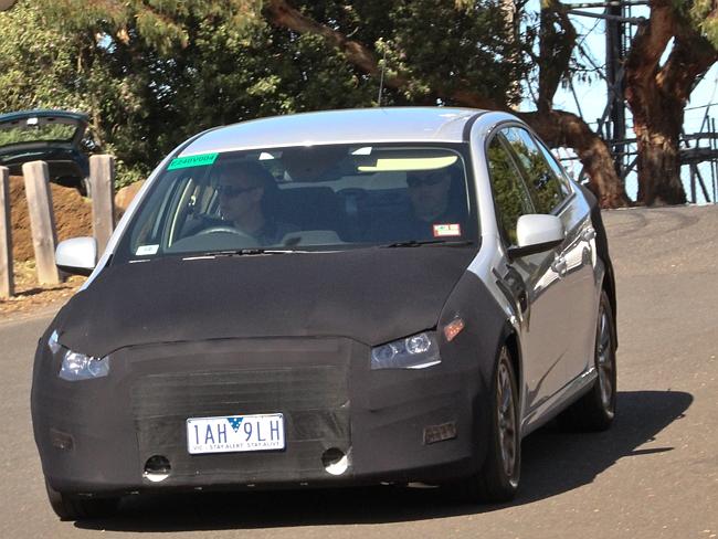 There’s life in the old dog yet ... Although still under wraps, the new Ford Falcon is out and about.