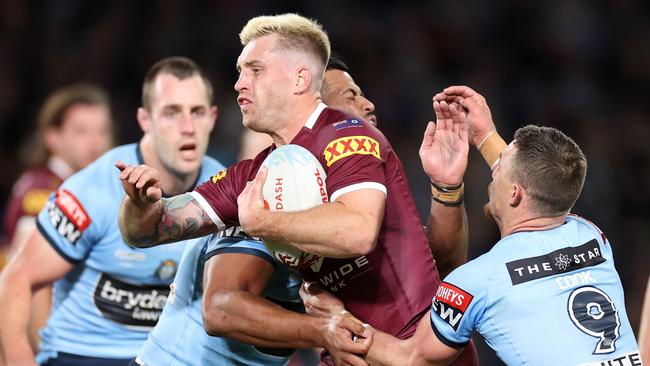 Cameron Munster tormented the Blues in Origin I. Picture: Cameron Spencer/Getty Images