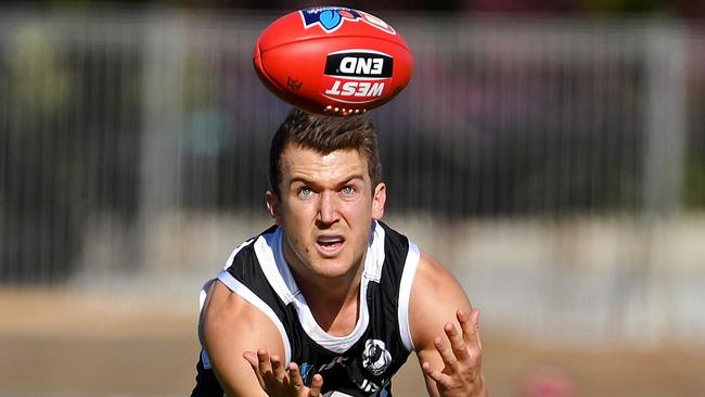 Port's Jack Trengove is having a ball this season. Picture: Tom Huntley