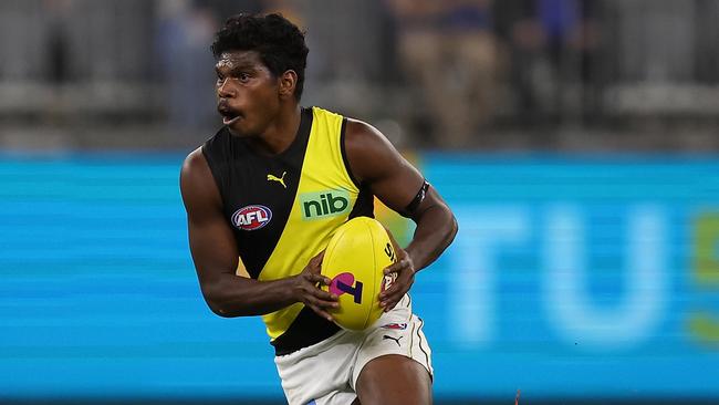 Maurice Rioli Jr is carving his own path at Richmond. Picture: Getty Images