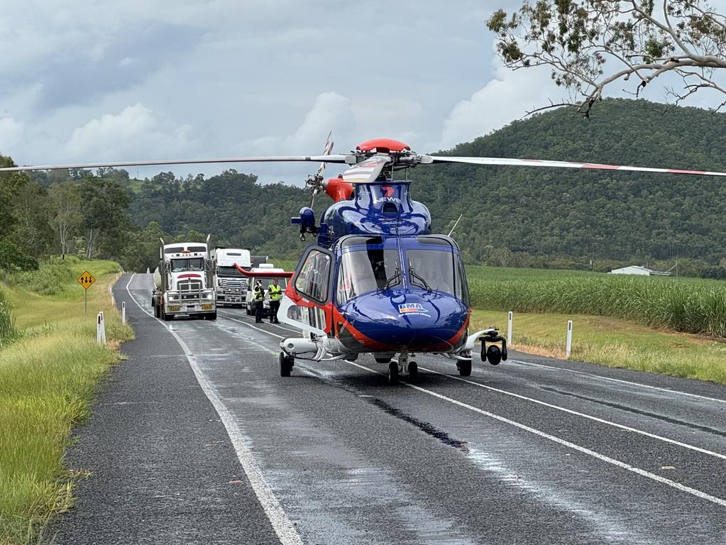 Motorcyclist dies in horror Bruce Hwy crash