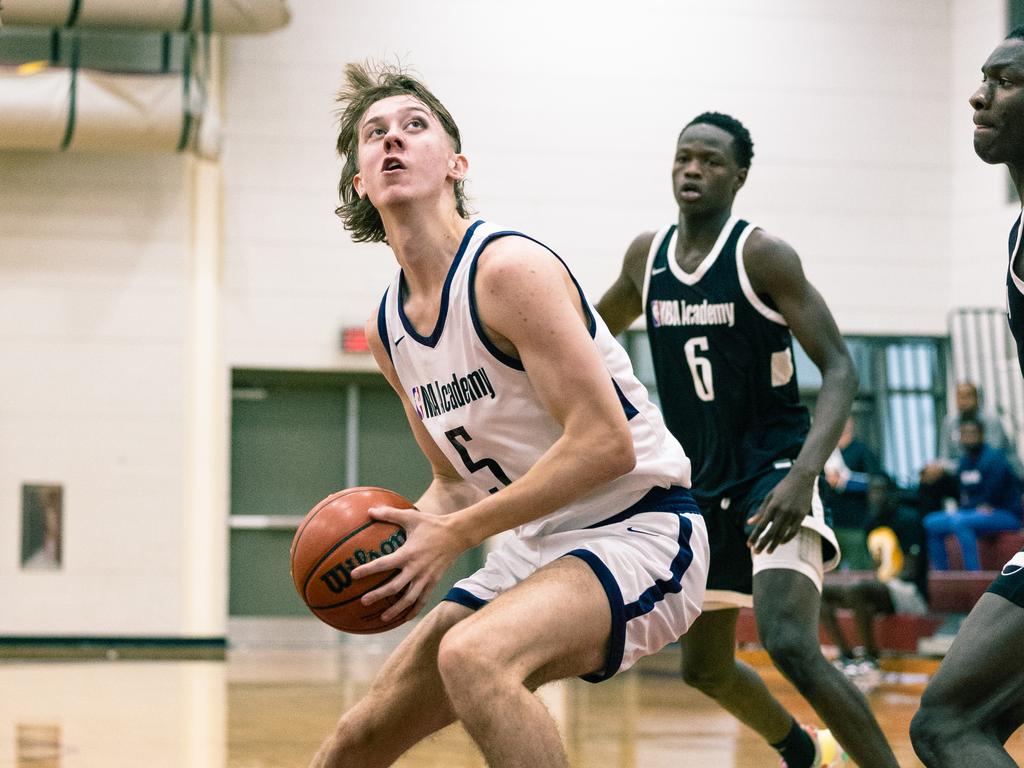 Luke Fennell had plenty of admirers in Atlanta. Picture: NBA Academy