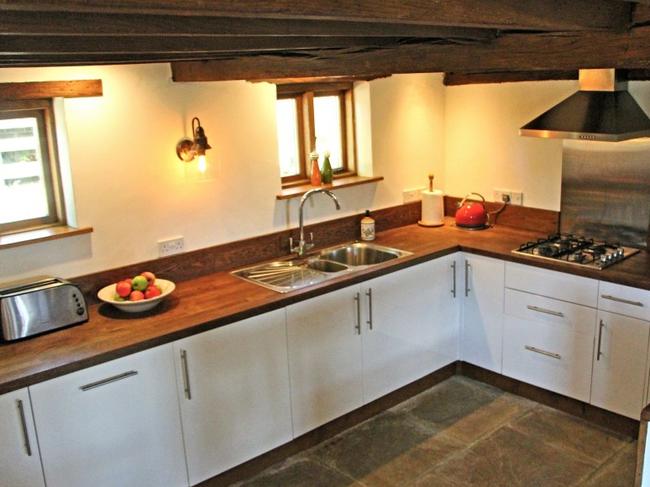 The kitchen of the home that was purchased for just over $A6 million.