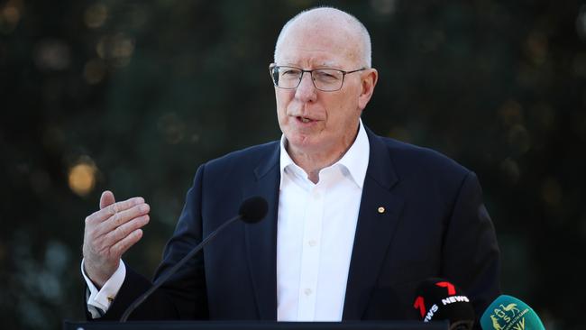 Governor-General David Hurley has confirmed he appointed Scott Morrison to administer portfolios other than his own during the pandemic. Picture: Getty