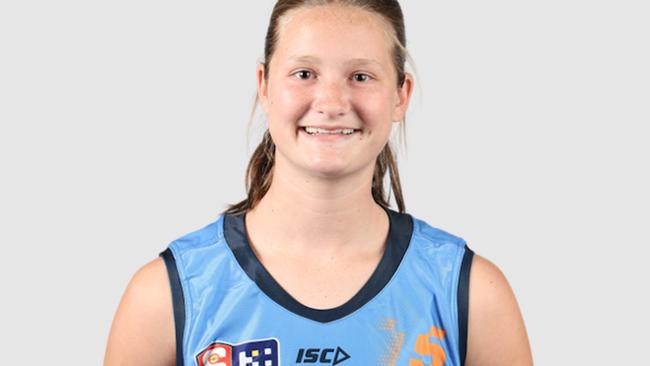 Hills young gun Sienna Fox. Picture: SANFL