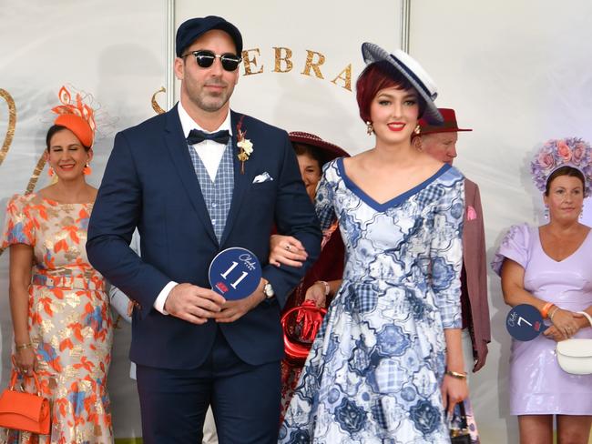 Weekender Fashions at Ladies Day. Picture: Evan Morgan