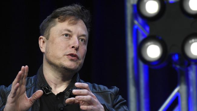 Elon Musk can afford to wait before cashing in on his latest windfall, given his wealth is currently estimated at $US39 billion. Picture: AP