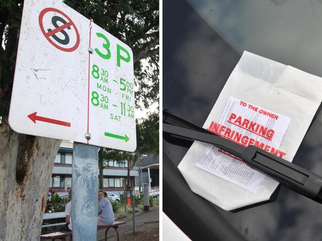 Sunshine Coast parking fines.