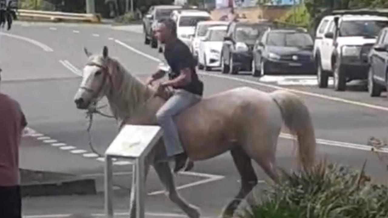 The Hollywood movie stuntman was fined $7000 for his appearance at the August 22 protest. Picture: Greg Stolz