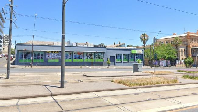 View of the site from North Tce. Picture: Google Street View