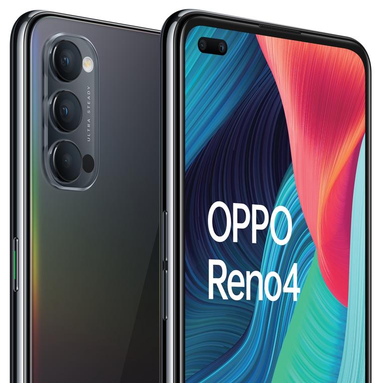 The Oppo Reno4 5G smartphone is a budget model with plenty of power. Picture: Supplied