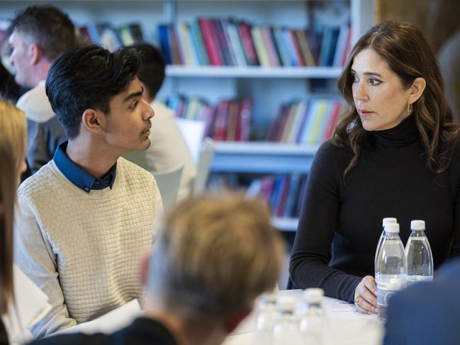 Queen Mary has long advocated for education initiatives. Picture: Getty Images