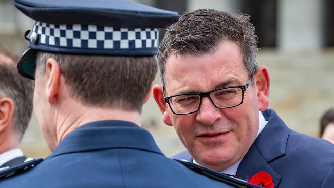 There have been repeated calls for Daniel Andrews to front the IBAC probe. Picture: Sarah Matray