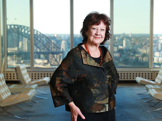 24/8/20: MP's new chairman Debra Hazelton, who has been on the AMP board since June 2019 and has more than 30 years' experience in the financial services sector she was promoted today following the resignation of David Murray. Pictured at AMP HQ at Circular Quay in Sydney. John Feder/The Australian.