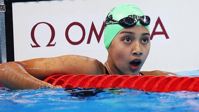 Nepalese swimmer Gaurika Singh.