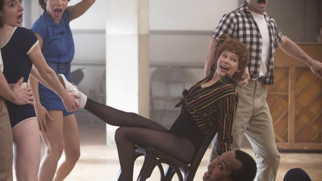 Michelle Williams plays Gwen Verdon in Foxtel drama series Fosse/Verdon. Picture: Eric Liebowitz/FX