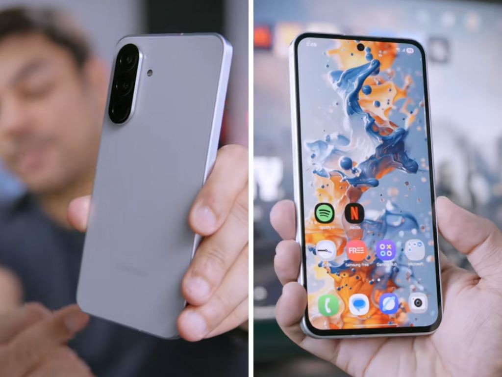 The new Samsung Galaxy A series phone might be one our top value picks. Picture: TikTok: reviews_pk.