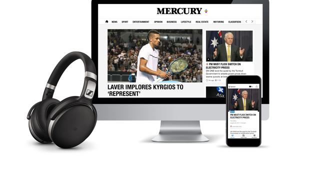 Listen to the Mercury’s videos with no disturbances with your noise-cancelling headphones.