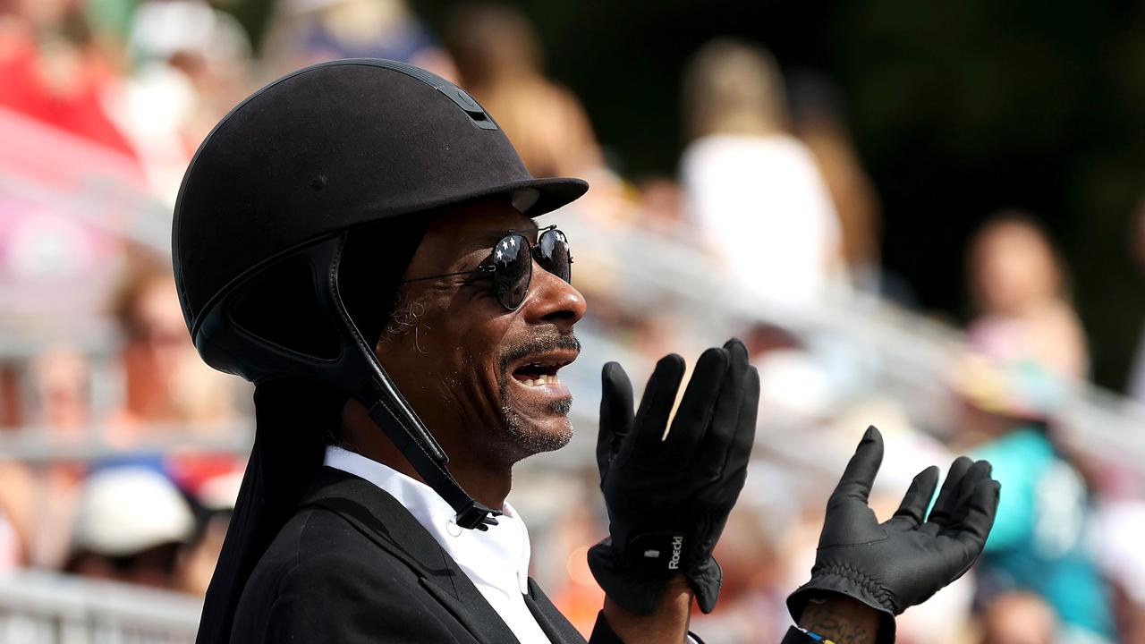 ‘Snoop Horse’: Rapper steals the show at equestrian in Paris Olympics ...