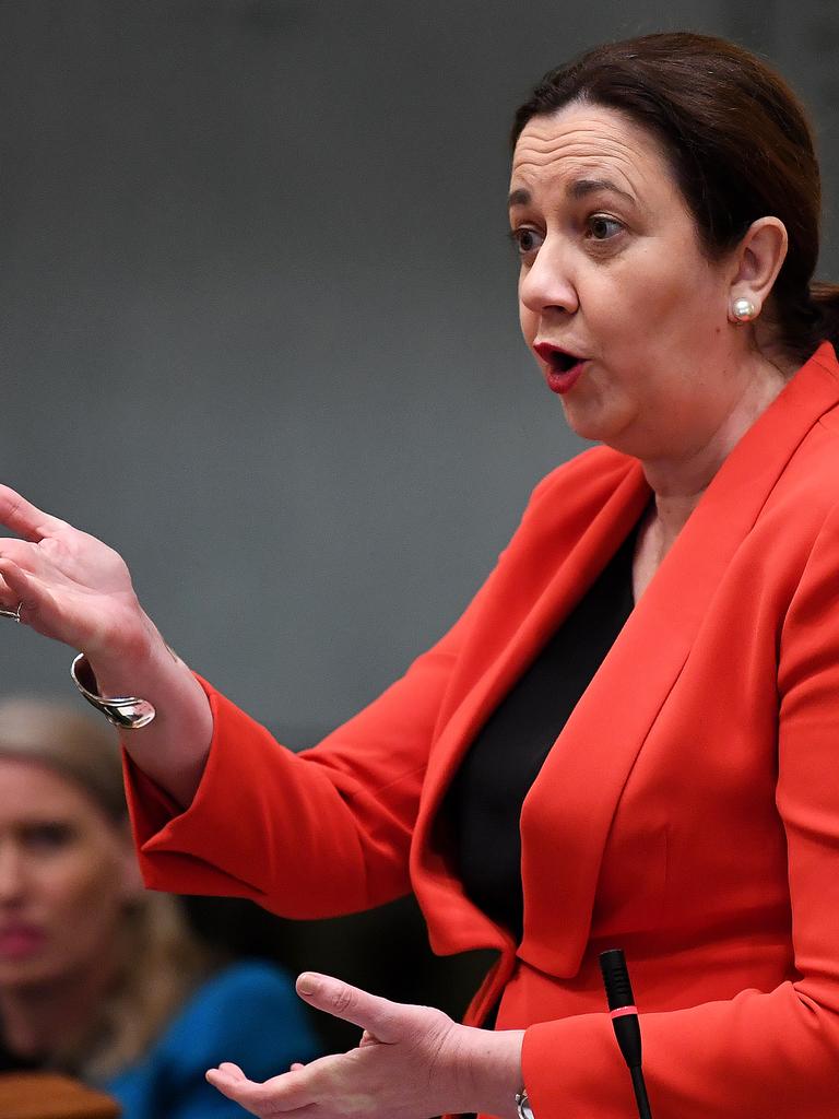 Queensland Premier Annastacia Palaszczuk remains firm on her stance on border closures. Picture: Dan Peled/AAP