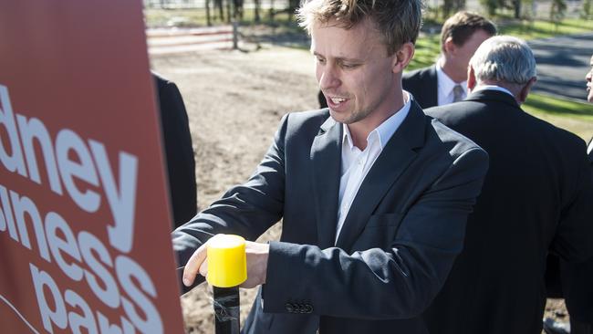 Owen Walsh says the Sydney Business Park is an attraction for the region. Picture: Phil Rogers