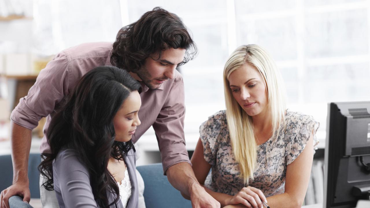 Although many employers prefer workers in the office, they are compromising with hybrid working. Picture: Stock