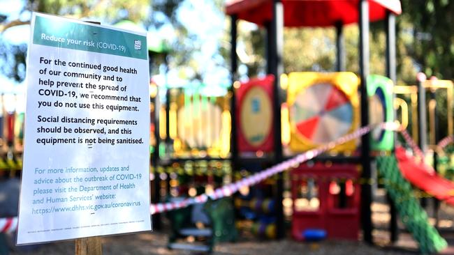 Right now it is stalling the release of public health advice used to implement its controversial playground ban. Picture: Getty Images